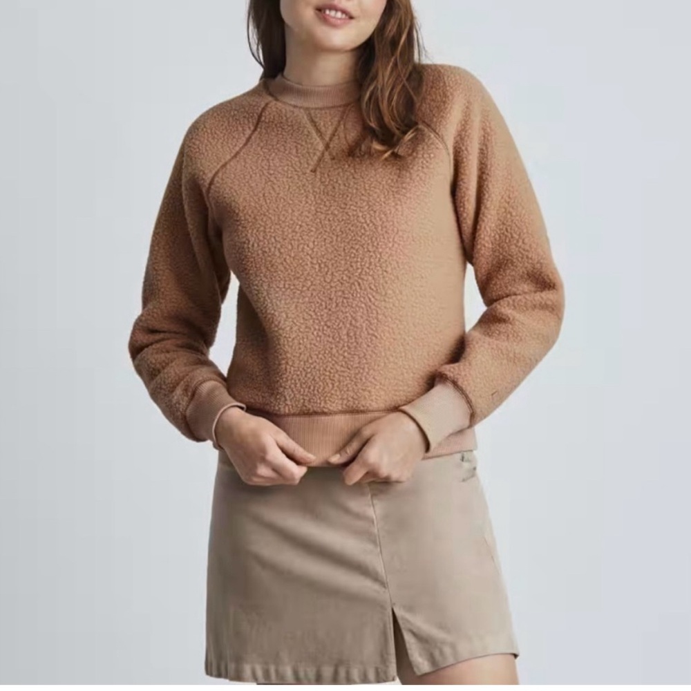 Everlane The ReNew Fleece Raglan Sweatshirt Small